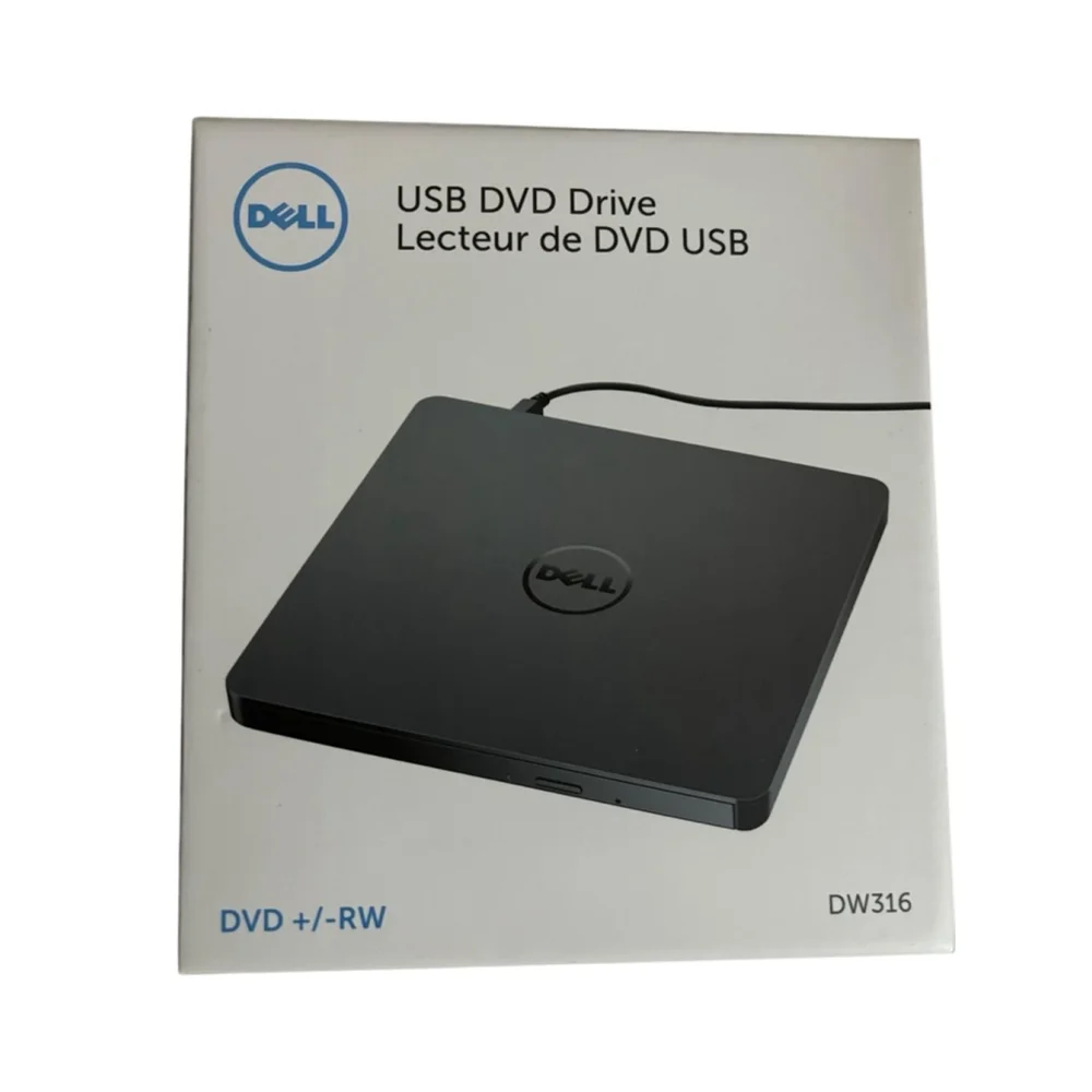 Dell External DVD Drive USB DW316 Black